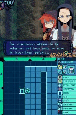 Etrian Odyssey screenshot 3 for Nintendo DS